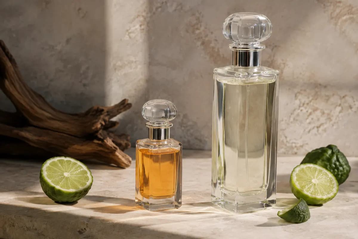 تفاوت عطر و ادکلن چیه؟ فرق واقعی‌شون از ماندگاری تا غلظت